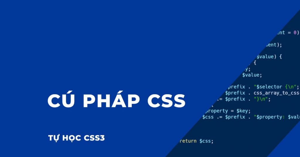 Cú pháp CSS cơ bản